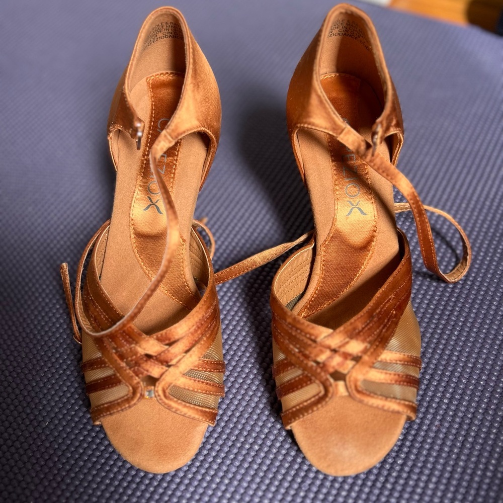 Capezio Brown Heels for Dance